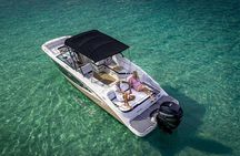 Luxury Private Speedboat El Gouna Bayoud Island or Swim Dolphin