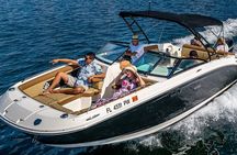 Luxury Private Speedboat El Gouna Bayoud Island or Swim Dolphin