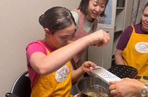 1 hour Takoyaki and Okonomiyaki cooking class in Kyoto