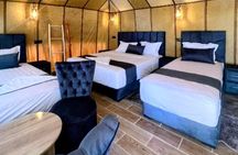 Merzouga Desert Experience Camel Ride Private Tent and Bathroom
