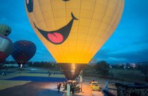 Hot Air Balloon Flight + PickupCDMX + Breakfast Included + Pyramids