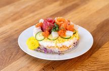 Sushi Cake Making Experience in Osaka