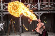 A night full of experiences - a medieval dinner show in Dětenice