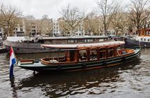 Luxury Small Group Amsterdam Canal Cruise on a Saloonboat