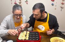 1 hour Takoyaki and Okonomiyaki cooking class in Kyoto