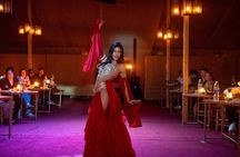 Overnight stay in the Agafay Desert, Deluxe Tent with Show and Swimming Pool