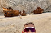 Zakynthos VIP Above & Beyond Shipwreck & Blue Caves Tour