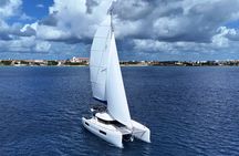 3 Hour Luxury 40ft Lagoon Catamaran Charter in Tulum