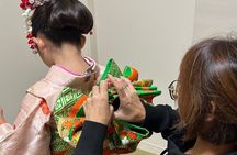 Kimono Dressing and Tea Ritual with Omiya Hachiman Shrine Walk
