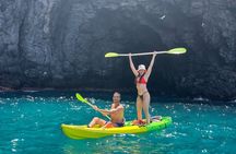 Guided kayaking and snorkeling adventure in Tenerife