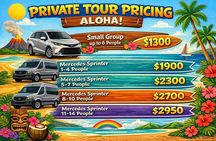 Private Big Island Tour: Coffee, Beaches, Volcanos, Waterfalls