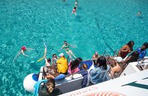 From Paphos: Blue Lagoon AFTERNOON Cruise, BBQ & Wine+Water Slide