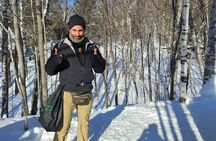 Fire Man Guided Snowshoe Tour in Mont-Tremblant