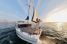 Sails of Dubai Shared Sailing Yacht Tour with Swimming