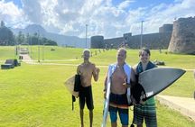 Professional surf lessons Dominican Republic, Cabarete, Encuentro