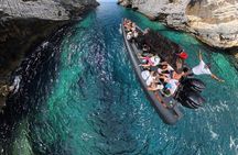 Speedboat Tour at Blue Gem Cave and Grama Bay