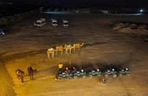 Agafay Desert: Dinner + Show with Quad Bike & Sunset Camel Ride
