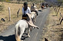 Volcanic Horseback Trail Ride and Village Tour Outside of Antigua