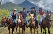 Volcanic Horseback Trail Ride and Village Tour Outside of Antigua