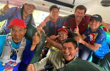 Authentic Chicken Bus Experience and Mayan Village Tour