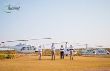 Helicopter Scenic Flight over Victoria Falls 25-27 Minutes Game 