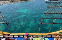 Side Dolphin Island Boat Trip with Lunch and Unlimited Drinks