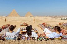 Giza Pyramids Tour with Nine Pyramids Lounge Breakfast