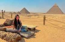 Giza Pyramids Tour with Nine Pyramids Lounge Breakfast