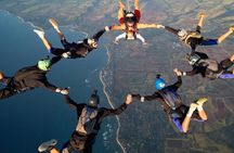 Tandem Skydiving Over the Mediterranean Sea in Side Manavgat