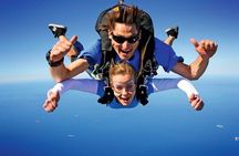 Tandem Skydiving Over the Mediterranean Sea in Side Manavgat