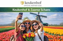 Keukenhof Gardens and Zaanse Schans Windmills Day Tour
