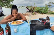 Half-Day Booby Cay Island Retreat with Beach BBQ