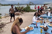 Half-Day Booby Cay Island Retreat with Beach BBQ