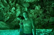 Dhermi Boat Tour to Grama Bay Blue Gem Cave and Swim Snorkeling