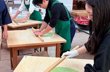 Make & Enjoy Matcha Soba in Tokyo