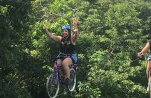Canopy Adventure Zipline and Bicycle Tour in San Juan del Sur