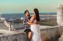 Cartagena Romantic Couple Photo Shoot in the Walled City