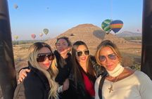 Balloon flight over Teotihuacan + Breakfast + Round trip