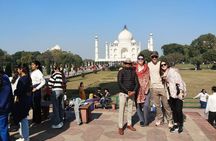 From Delhi: Private Guided Taj Mahal sunrise & Agra Fort Tour 