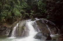 Khao Lak Bamboo Rafting Temple and Waterfall Half Day Tour