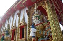 Khao Lak Bamboo Rafting Temple and Waterfall Half Day Tour