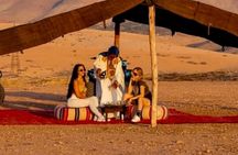 Agafay Desert Sunset Dinner with Camel Ride & Moroccan Live Show