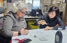 Korean Calligraphy class with Artwork
