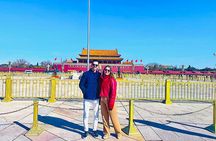 Tiananmen ,Forbidden City,Great Wall with Peking duck Lunch