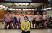 Premium Morning Sumo Practice Viewing in Asakusa Tokyo