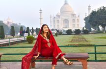 All Inclusive Taj Mahal, Agra Fort & Baby Taj Day Tour By Car