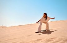 Abu Dhabi Evening Desert Safari: BBQ Dinner, Camel Ride & Shows