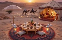 Marrakech: picnic Setup with the Sunset in Agafay desert & Pics