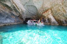 Zakynthos Glass Bottom Boat Tour to Keri Caves and Turtle Island