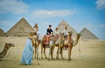 Hurghada: Cairo 2-Day Tour with Luxury Pyramids View Stay